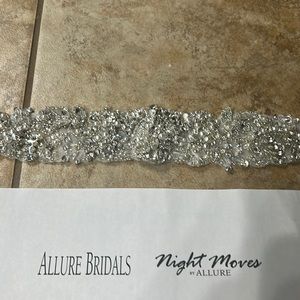 Allure Bridals beaded belt